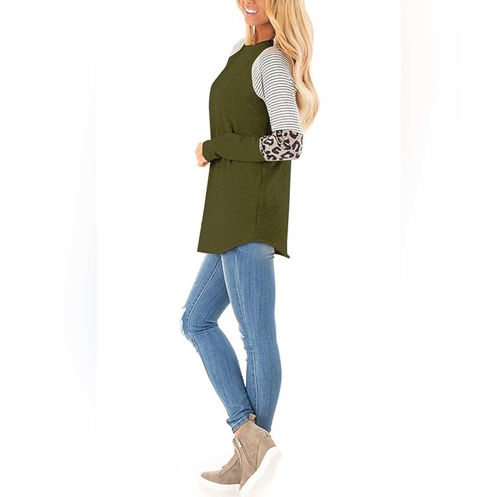 Raglan style long sleeve shirt. Size 2X - Picture 3 of 10